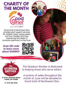 Beige And White Modern Community Support Charity Flyer
